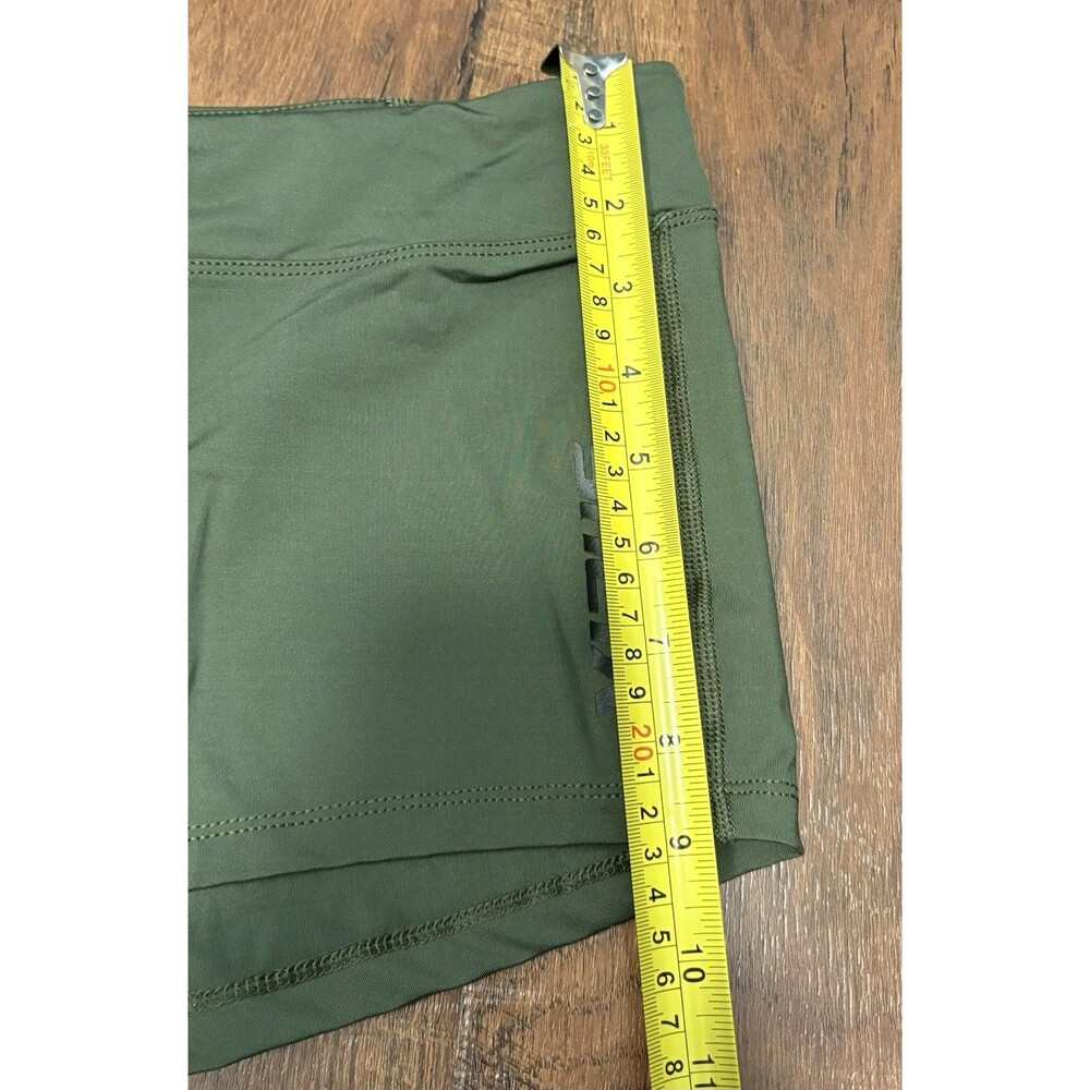 Virus Women Training Shorts CrossFit Fitness ARMY GREEN size Large - Picture 7 of 8